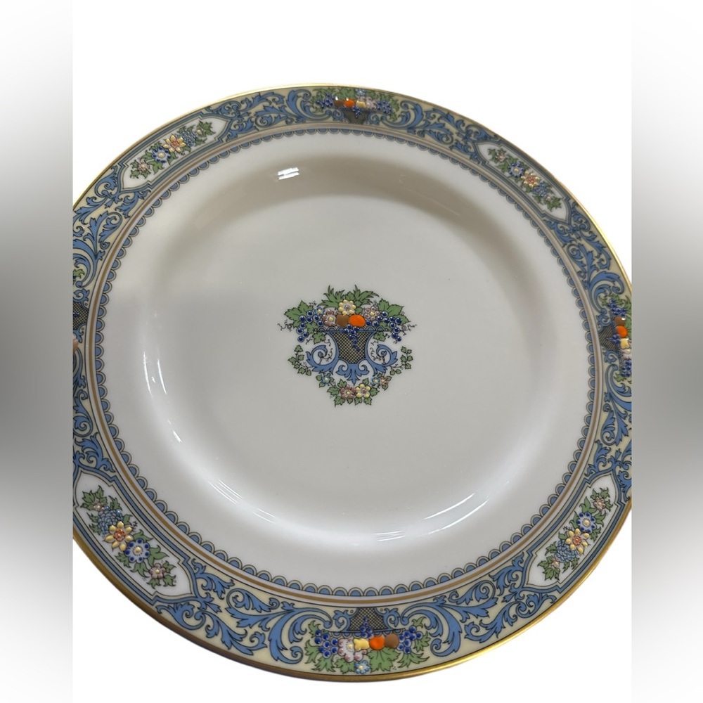 Lenox Autumn Dinner Plate (Gold Backstamp) Set of 7